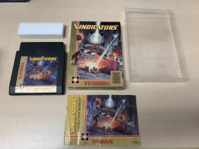 Vindicators (Nintendo NES) Complete CIB Authentic TESTED!!