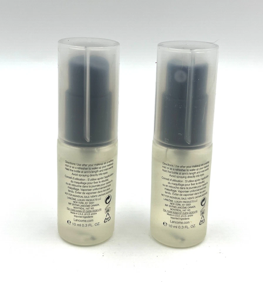 Lote de 2: Lancome Fix It Forget It Makeup Setting Mist 10 ml *2 = 20 ml / 0,6 oz Foto 2 de 2