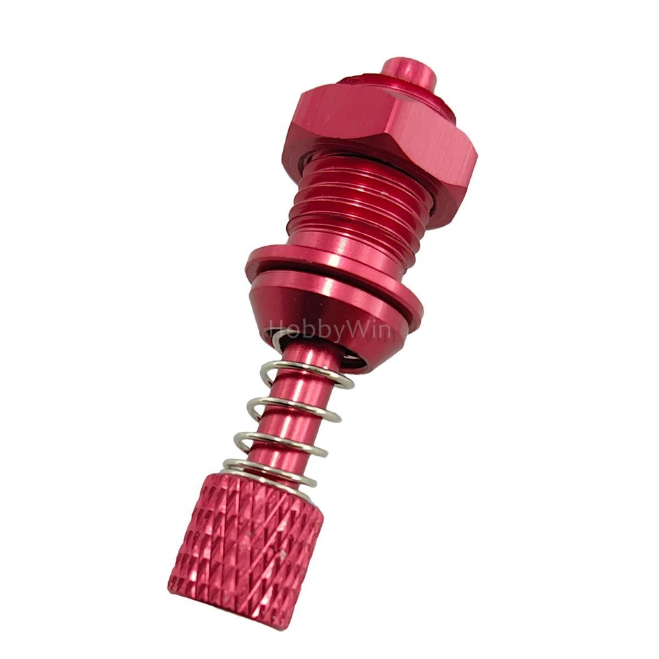 Red Alumiunum Medium Revolving Canopy Mounting Lock for RC Speed Boat Model Ship - Image 4 of 4