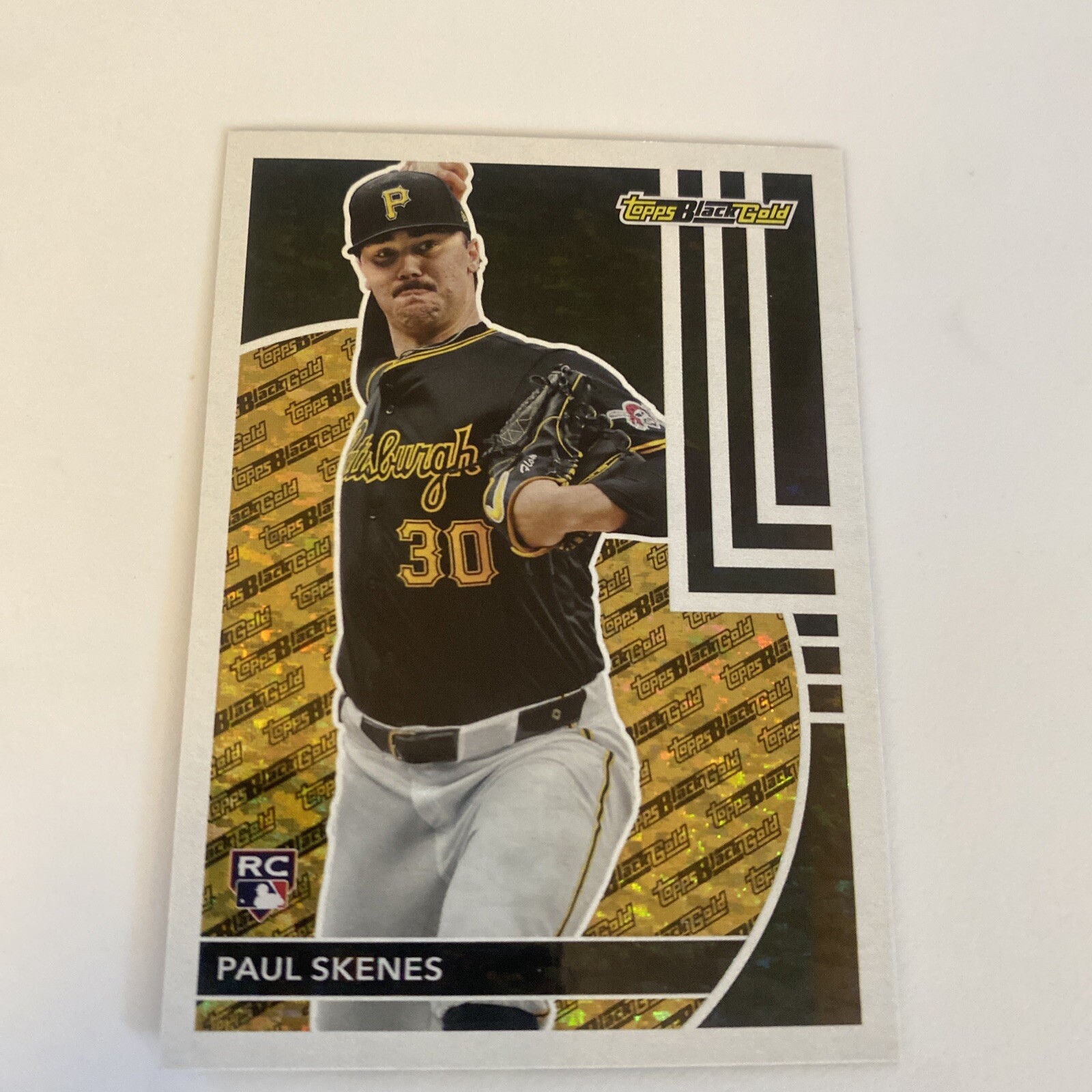 2024 Topps Update Series - Topps Black Gold #BG-17 Paul Skenes (RC)