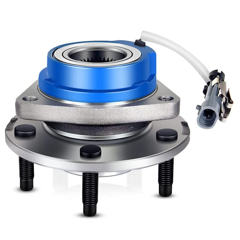 Par de rodamientos de rueda delantera Moog para Chevy Impala Monte Carlo Uplander Venture Abs Foto 3 de 4