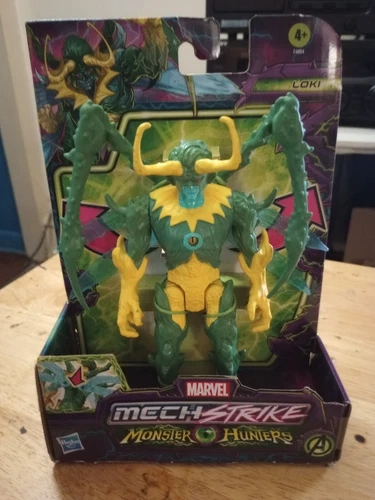 Hasbro Marvel Avengers Mech Strike Monster Hunters Loki Action Figure NEW 2022