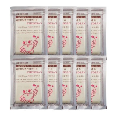 Germanium & Chitosan Gesundheitspad/koreanische Schmerzlinderung Hot Patch/10 Sets (250ea)