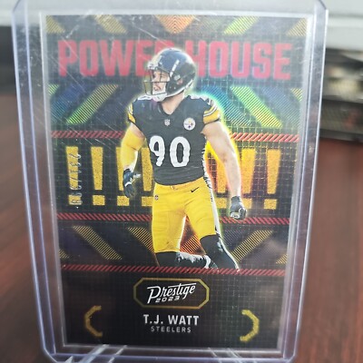 2023 Panini Prestige - Power House Xtra Points Red #PH-20 T.J. Watt /399