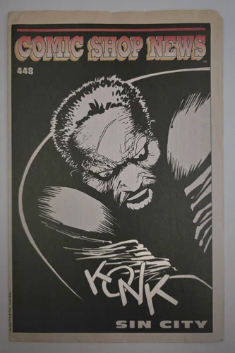Comic Shop News 448 Frank Miller Kronk Sin City 1996