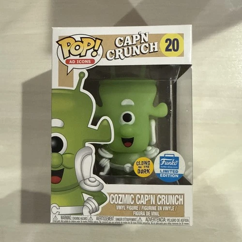 Funko Pop! Ad Icons #20 Cozmic Cap’n Crunch GITD Vaulted Funko Shop Exclusive