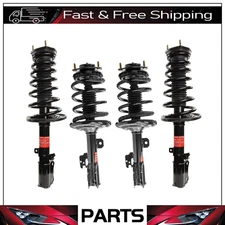 Rear & Front Quick-Strut Strut Springs 4PCS Set Monroe for Lexus ES350 For Camry
