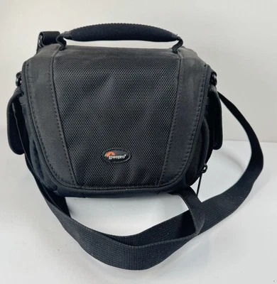 Lowepro Edit 110 Black Camera Bag Case Padded Shoulder Strap Compact DSLR - Image 1 of 4