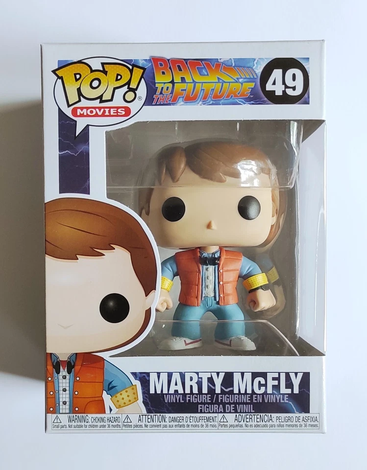 Funko POP Marty McFly #49 - Back To The Future - Figurine Vinyle - Photo 3/4