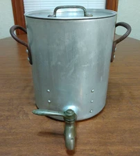 Vintage Wear Ever Tacuco Aluminum 2 Gallon Drink Dispenser RARE