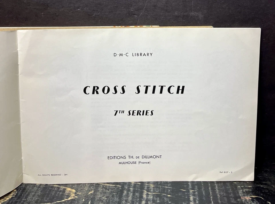 DMC Library Cross Stitch 1960's Softcover VG A1 - Image 2 of 3