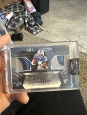 2022 Panini Black - Jameson Williams Dual Three Color RPA  /5