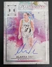 2025 Panini Impeccable WNBA Alanna Smith #WC-AS Watercolors Auto /99