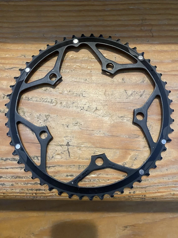FSA Chainring 53T /130 BCD Black Ramped - 53 Tooth - Image 3 of 4