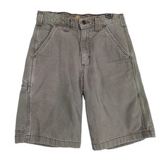 Carhartt Relaxed Fit Utility Cargo Shorts Men's 28x9" Stretch Canvas Brown-Gray