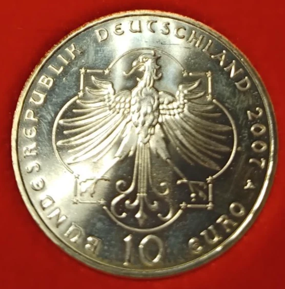 10 Euro Gedenkmünze "Elisabeth von Thüringen" - Prägestätte A - Bild 2 von 2