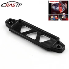 170mm Billet Black Battery Tie Down Mount Bracket Brace Bar