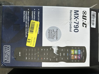 URC MX790 Complete Control Remote Control IN ORIGINAL BOX