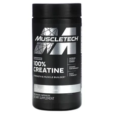 Platinum 100% Creatine, 100 Veggie Capsules (1.25 g per Capsule)