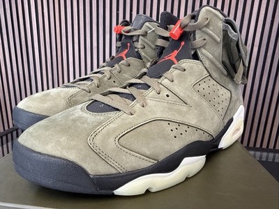 Size 13 - Jordan 6 Retro x Travis Scott Mid Olive for sale online