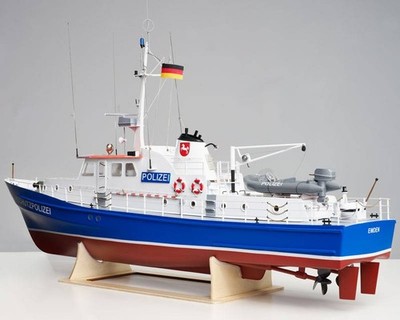 ROMARIN by Krick Polizeiboot W3 Baukasten 1:25 mit Beschlagsatz / ro1000