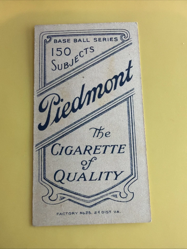 Harry Lumley Piamonte 1909-11 T206 Foto 2 de 4