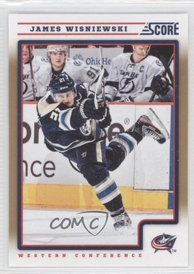 2012-13 Score Gold Rush James Wisniewski #152 0f4