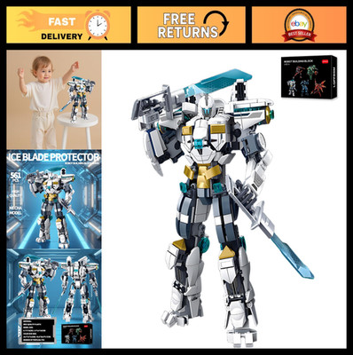 Transforming Mech Robot Building Blocks Set - 561 PCS Action Figures Kit for Kid