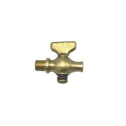 WAL-RICH 1703002 Petcock 1/8'' Male Connection Liquid/Gas Control Valve