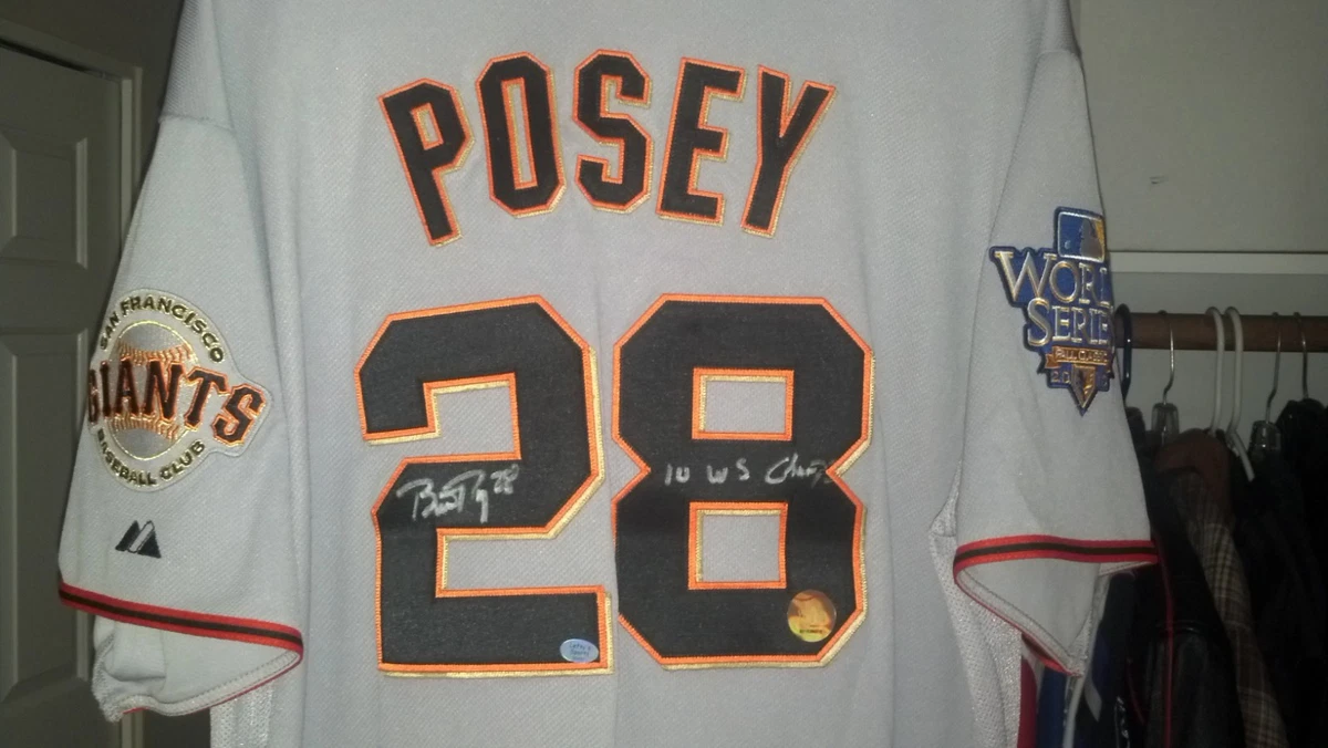 Buster Posey Baseball MLB Original Autographed Jerseys for sale | eBay