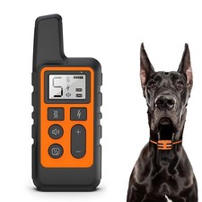 Elektroschock Pet Dog Training E-Halsband Anti-Bark Obedience Stromschlag 500M