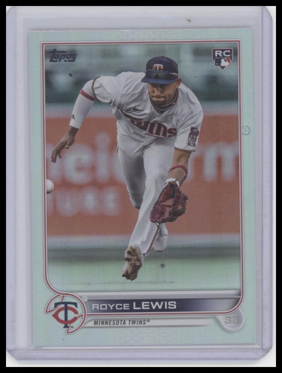 2022 Topps Update #US105 Royce Lewis Rainbow Foil