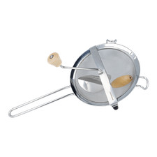 Passiermaschine Passierm&uuml;hle Passiersieb Edelstahl Eurohome&reg; mit Holzgriff  20cm