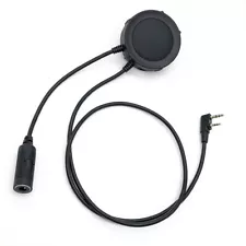 EARMOR Tactical Headset Kenwood Version PTT Military Standard 7.0 Plug for Radio