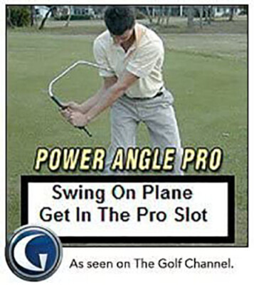 Power Angle Pro Golf Trainer - Get In The Pro Slot - RH - Mens - Standard Grip