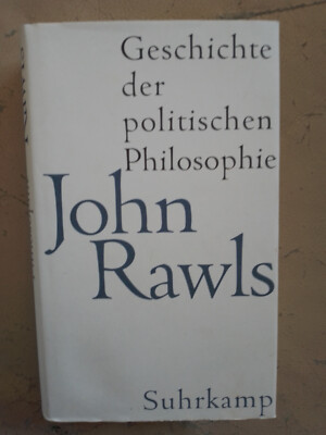 John Rawls: Geschichte der politischen Philosophie (9783518585085)