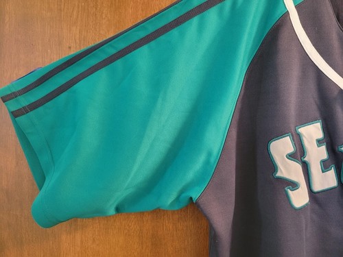 Seattle Mariners * Vintage MLB Baseball Jersey * DYNASTY SERIES * XL * NWT - Picture 4 of 9