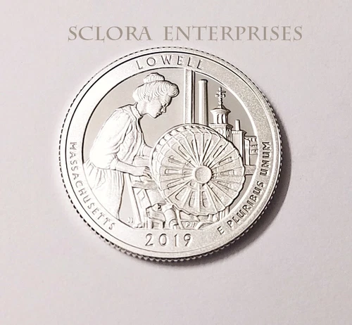2019-S America the Beautiful Quarters Lowell Proof — photo from the most recent tracked eBay sale