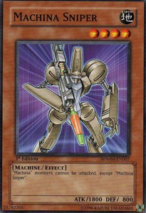 Machina Sniper - SDMM-EN007 - Common - 1st Edition x3 - Lightly Played