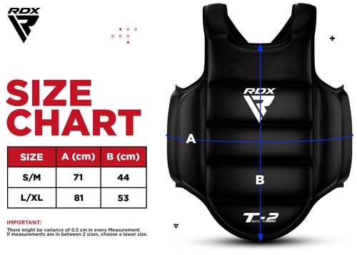 Chest Guard by RDX, MMA, Kick Boxing, Martial Arts, Boxing Body Protector, Pad - Picture 4 of 13
