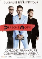 Depeche Mode - Global Spirit , Frankfurt 2017 | Konzertplakat | Poster