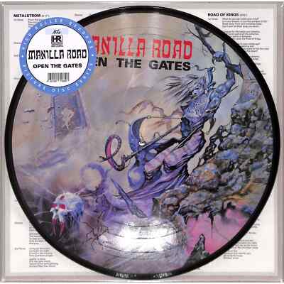 Manilla Road / OPEN THE GATES (PICTURE VINYL) (LP) / High Roller Records / HRR 