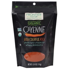 Frontier Co-op Organic Ground Cayenne  6.14 oz. 5/2027
