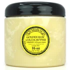 GOLDEN COCOA BUTTER ORGANIC RAW Grade A PRIME PRESSED UNREFINED 2 OZ UP TO 12LB