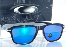 Oakley WHEEL HOUSE Shiny Black POLARIZED PRIZM Sapphire Lens Sunglass 9469-07