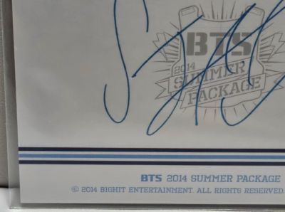 Rare / BTS 2014 SUMMER PACKAGE Official Photo Card - JIN / Good