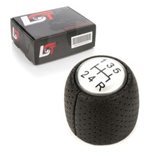 Pomello Maniglia Vera Pelle 5 ingranaggi Leva 7-35-317-144 per Alfa Romeo 147