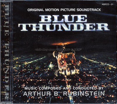 Arthur B. Rubinstein ''BLUE THUNDER'' score Super Tracks Promo CD SEALED