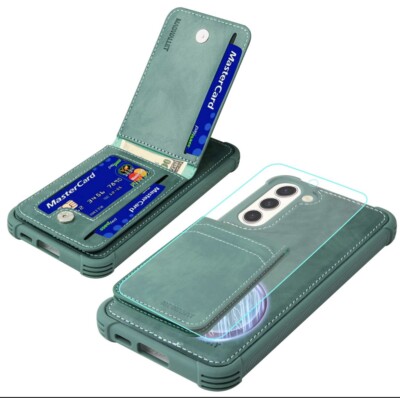 Magwallet Hülle MONASAY für Galaxy S23 Ultra abnehmbares RFID Blocking Kartenetui