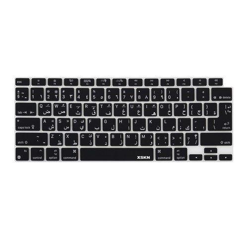 XSKN Arabic Keyboard Cover for 2020 Macbook Air 13.3 with Touch ID A2179 A2337 - Picture 8 of 20
